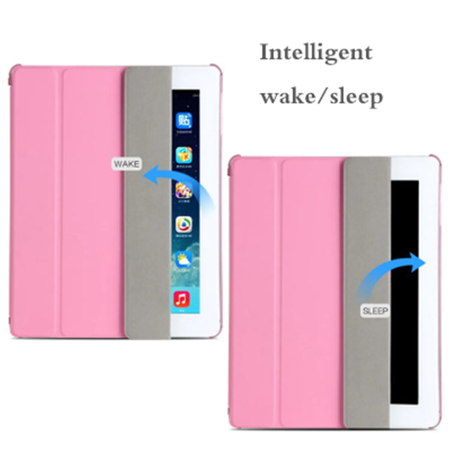 Ультратонкий Магнитный смарт чехол для Apple ipad 2 3 4 ультратонкий кожаный iPad 4|Чехлы