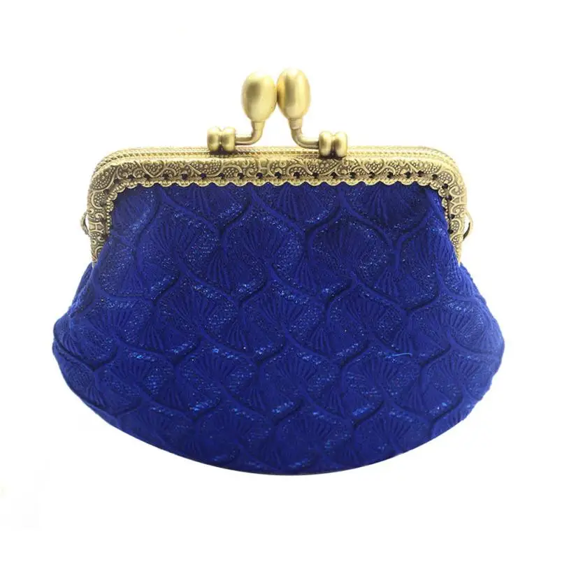 2021 Модные женские маленькие кошельки Ретро кошелек на застежке клатч винтажный