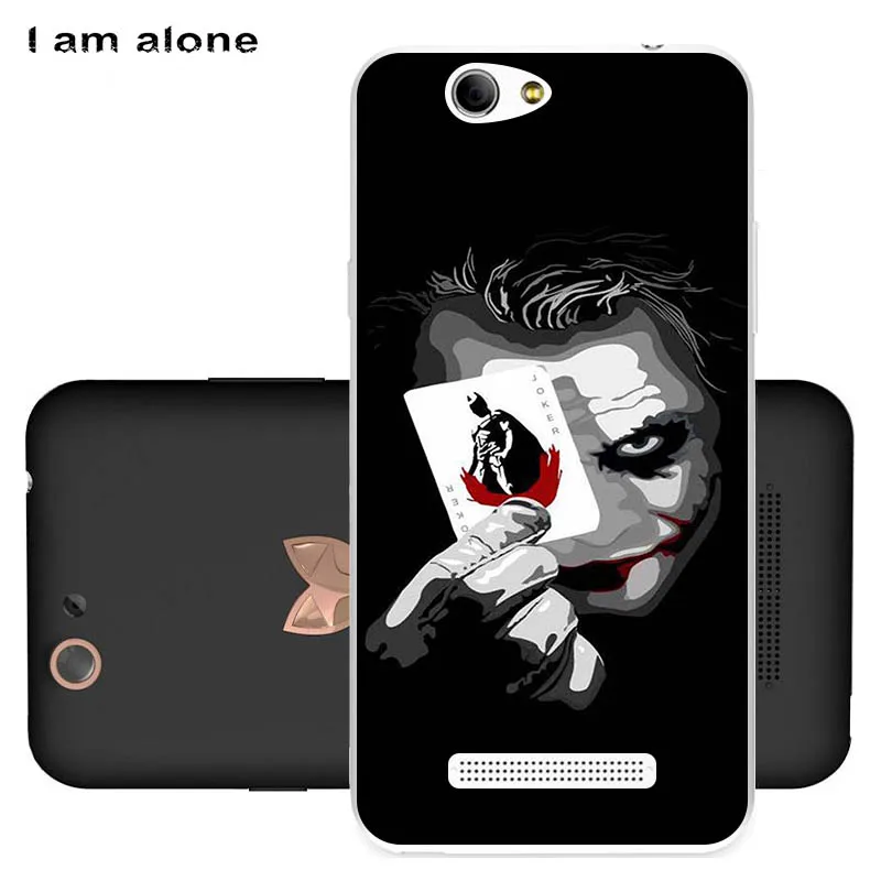 Чехлы для телефонов I am alone для Wileyfox Spark 5," /Spark X 5,5" Solf Модный Цветной Чехол для мобильного телефона из ТПУ для Wileyfox Spark X