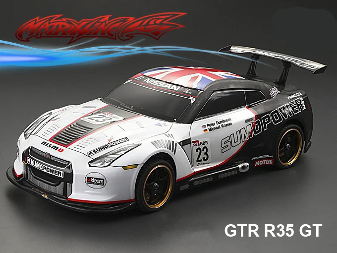 1 комплект GTR35 GT 1/10 1:10 drift RC PC корпус 195 ширина прозрачный чистый не окрашенный drift корпус RC hsp hpi trax Tamiya
