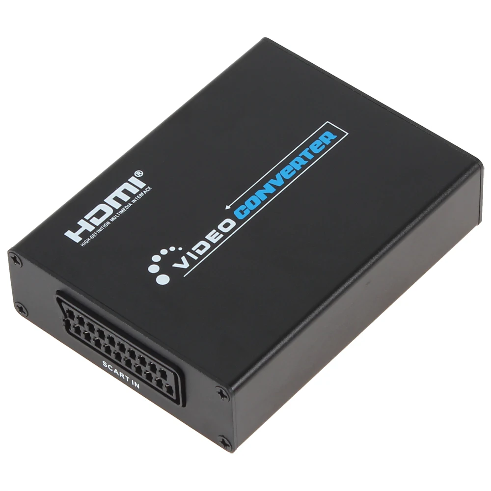 Входные видеосистемы NTSC/PAL/SECAM Цифровое шумоподавление 1080p HDMI в Scart конвертер для