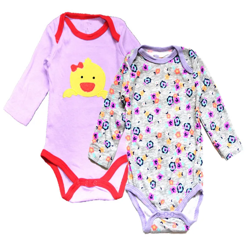 2 шт./лот боди Fantasia для маленьких мальчиков и девочек комбинезон малышей с