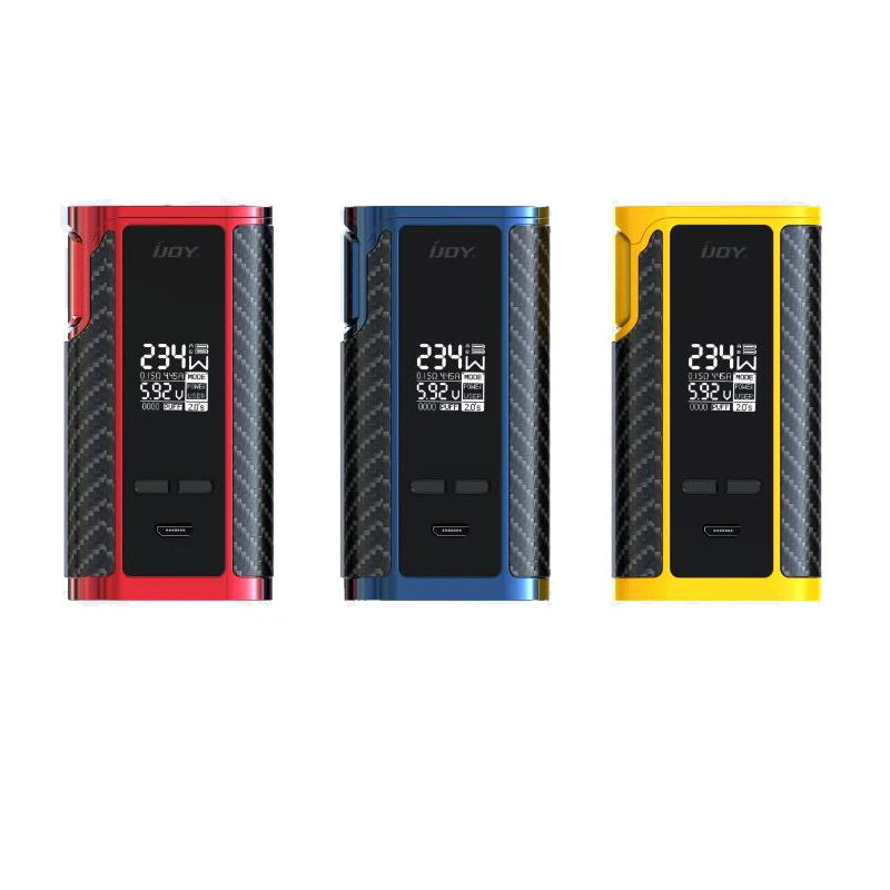 Новый цветной оригинальный IJOY набор электронных сигарет капитан PD270 234W коробка