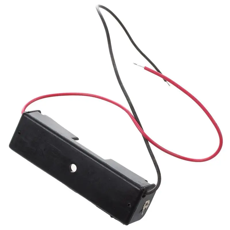 Одна сторона 1x1 5 V AA батарея Чехол держатель черный| |