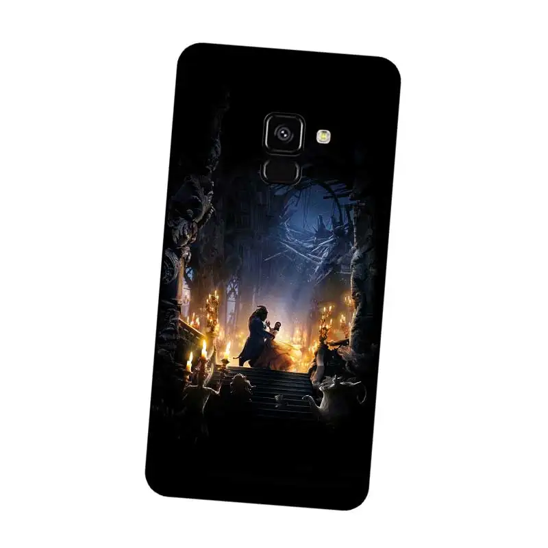 N268 Beauty And The Beast Black Silicone Case Cover For Samsung Galaxy J2 J3 J4 J5 J6 J7 J8 Pro Plus Prime 2018 2017 |
