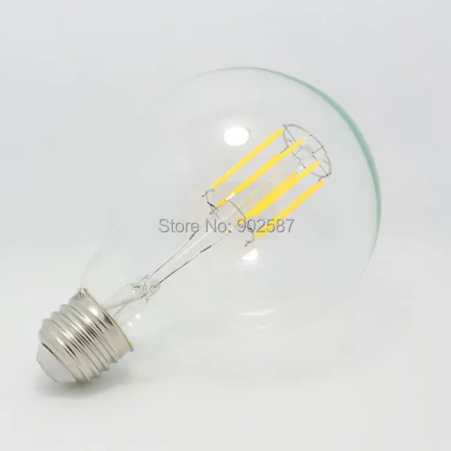 10 шт./лот Бесплатная G30 G95 220 В 110 E26 E27 g95 светодиодные лампы e27 5 Вт 8 Led Эдисон Ретро