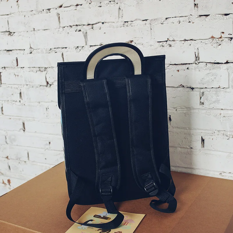 Mynos Новинка 2017 года квадратных eement Рюкзаки Качество Оксфорд школьные сумки для