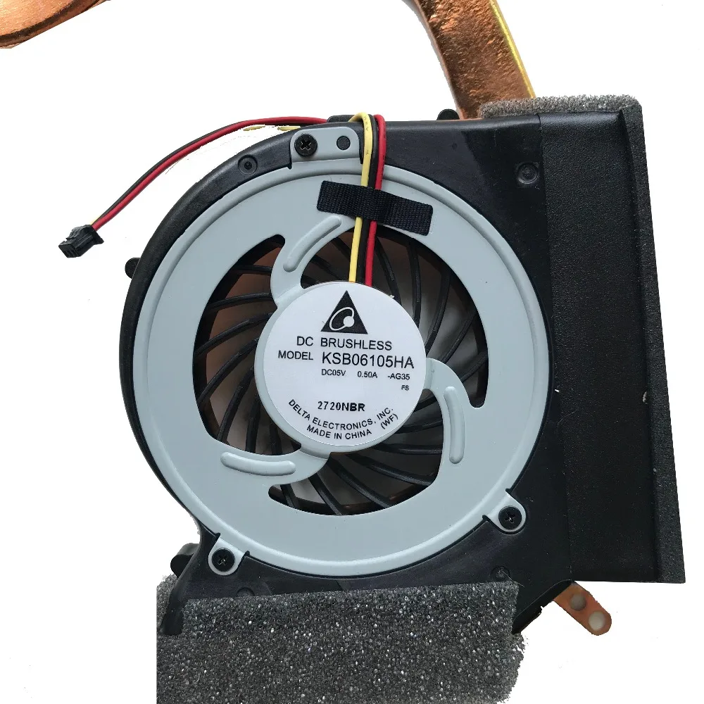 Новый оригинальный радиатор для ноутбука LENOVO 15 E40 E50 KSB06105HA FRU 75Y4756 75Y4757 100%
