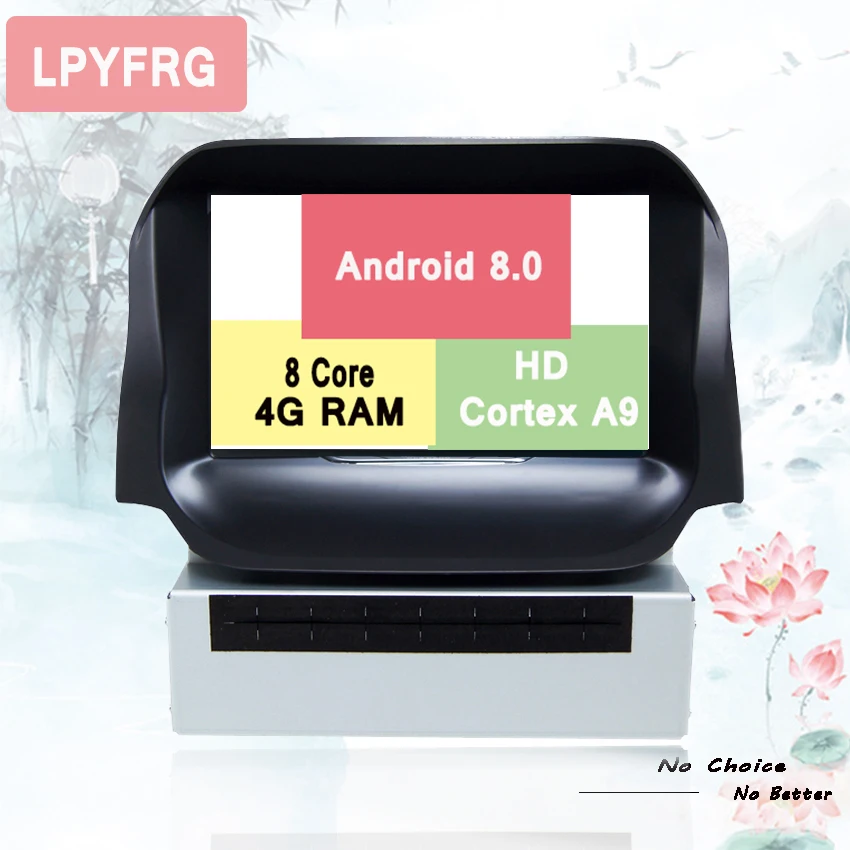 Магнитола с восьмиядерным процессором android 10 0 4 Гб ОЗУ автомобильный DVD gps