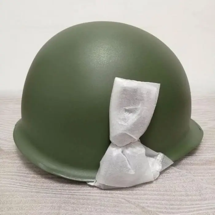 Высокое качество Repro мужской шлем WW2 US M1 из нержавеющей стали ABS армейский зеленый с камуфляжной сеткой Тактический шлем для спорта на открытом воздухе