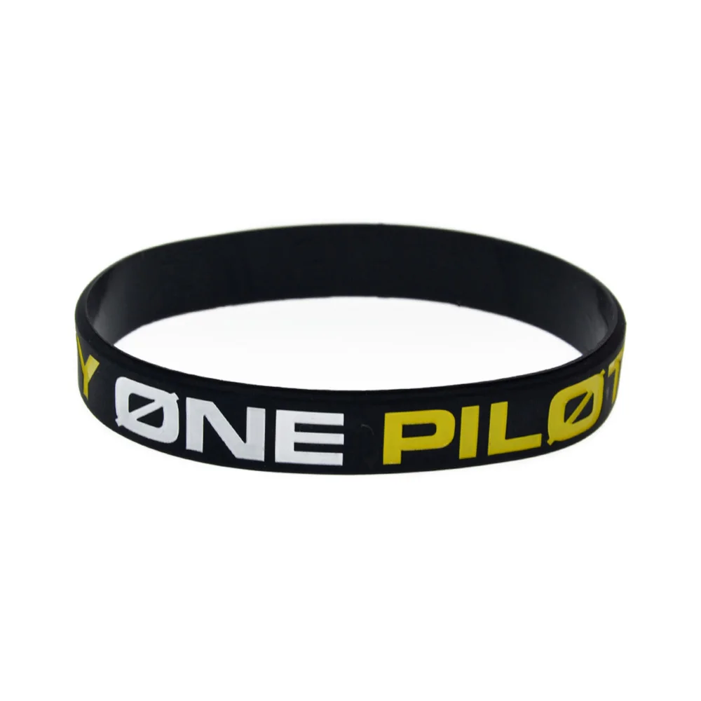 OBH 2 шт Twenty One Pilots силиконовый резиновый браслет для любителей музыки