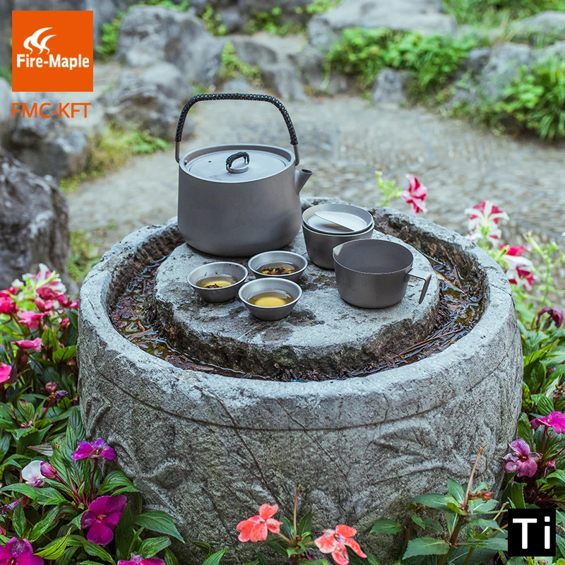 Fire Maple Titanium чайный набор кунг фу кемпинговое сверхсветильник кое оборудование