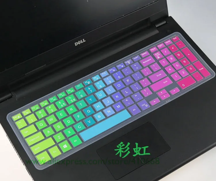 Силиконовая накладка для клавиатуры ноутбука Dell Vostro 15 6 5568 3562 V3568 voстро15 3568 v5568 5000