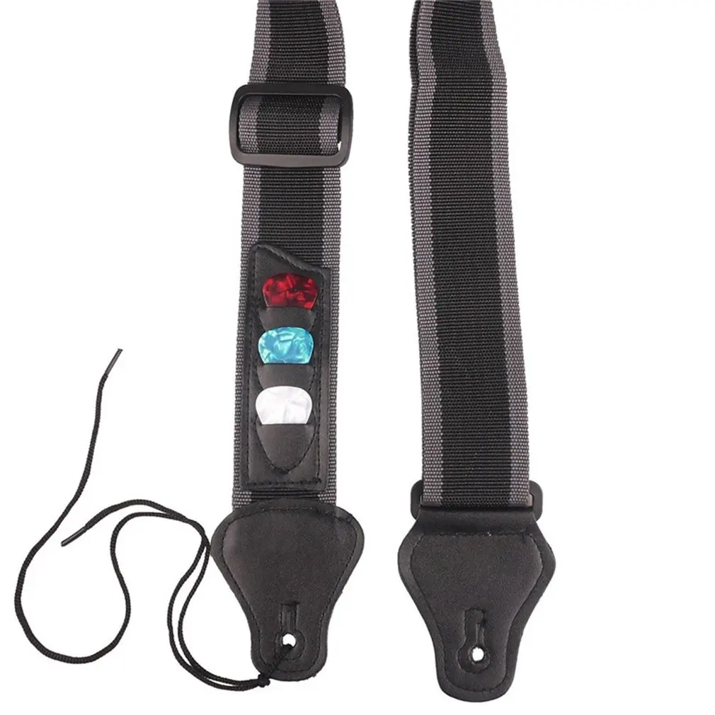 Регулируемый ремешок для электрогитары простой дизайн аксессуары | Спорт и