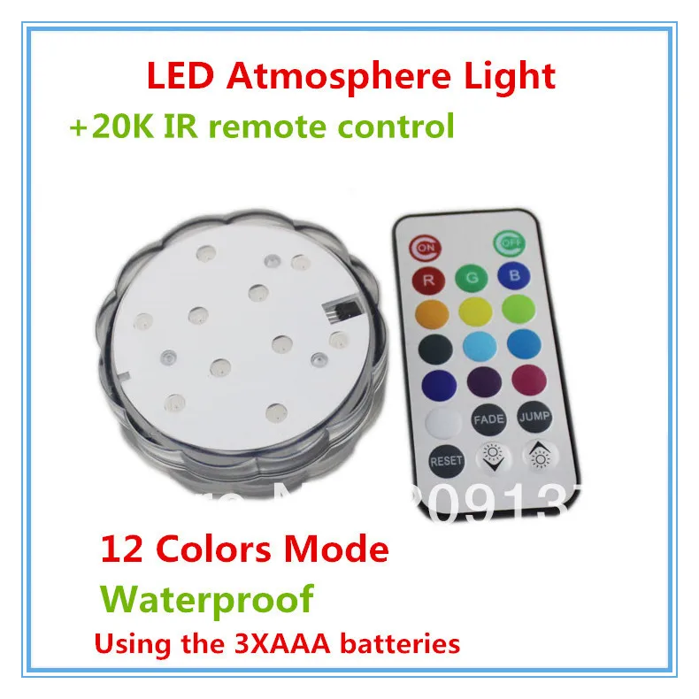 10 компл./лот украшение для вечеринки подарок свет природа белый rgb цветная