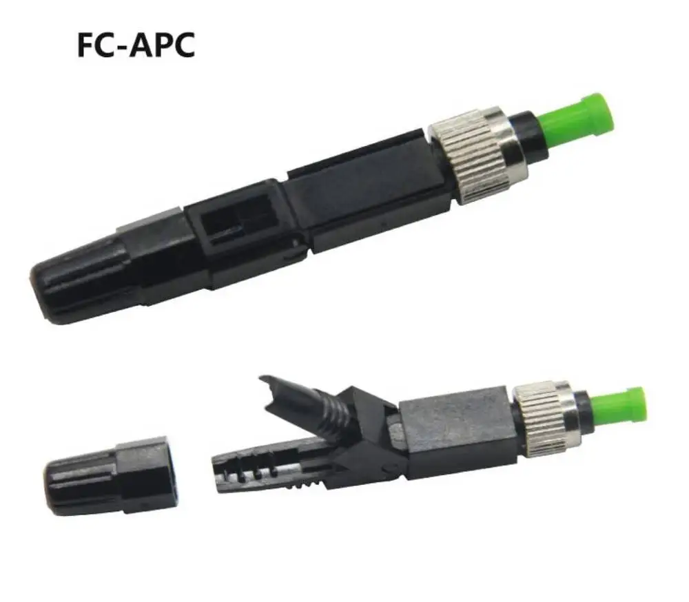10 шт./пакет Good FC одномодовый волоконно-оптический APC Быстрый коннектор FTTH