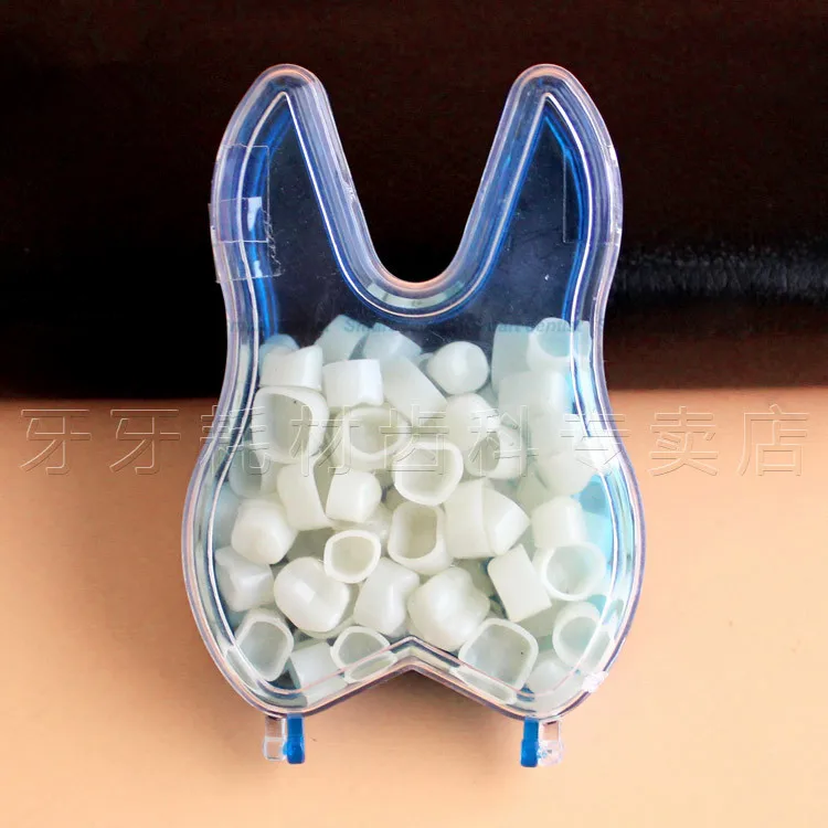 10box/set 500pcs New Dental Temporary Crowns for Posterior Molar Teeth Polycarbonate Cap Veneer Crown Acrylic Denture | Красота и