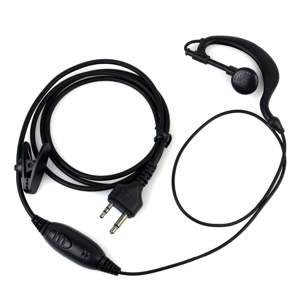XQF g образный наушник гарнитура PTT MIC для радиоприемников Midland LXT GXT 75 810 786 785 510 501 Alan