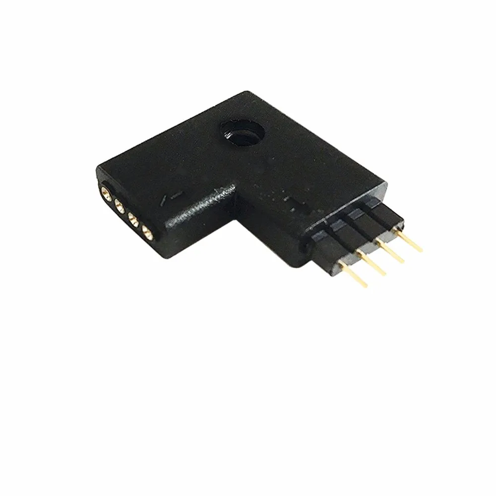 10X SMD5050/3528/2835 RGB Светодиодная лента L образный угловой разъем Гибкая меняющая цвет 4