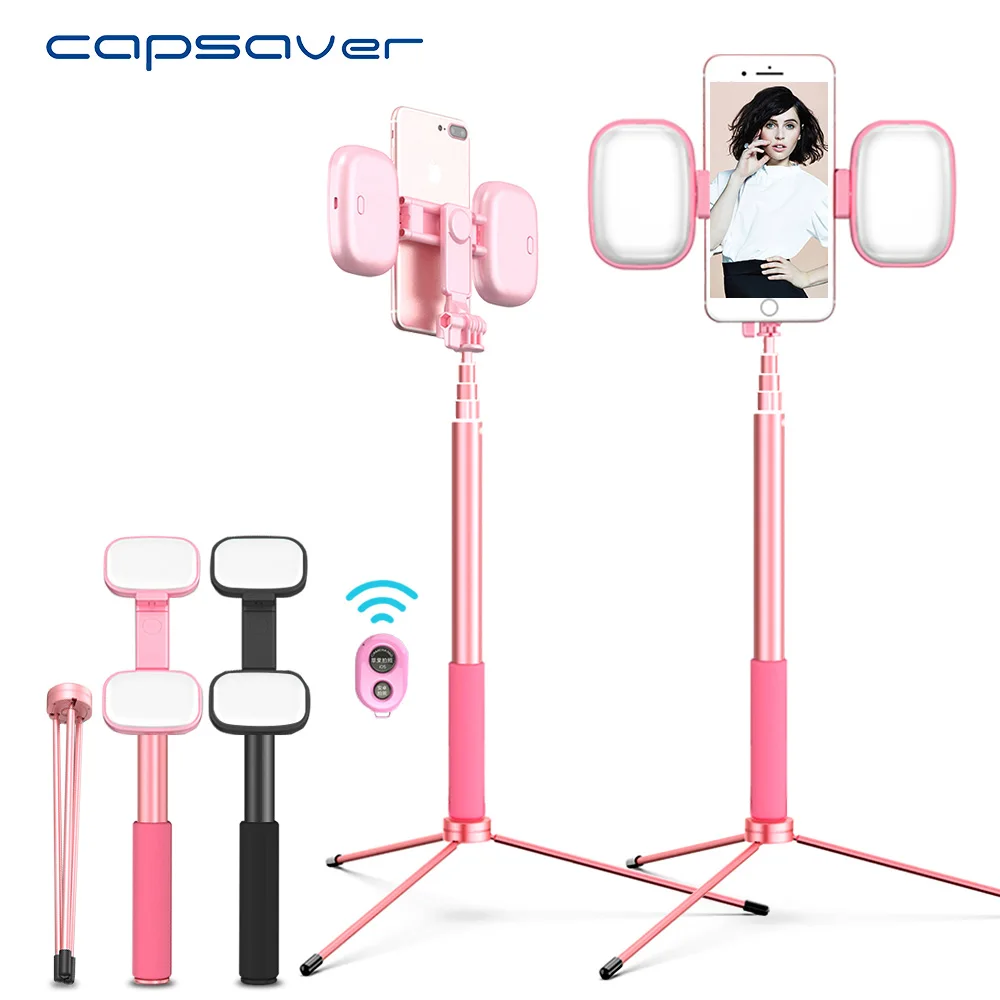 Capsaver 6" Селфи-палка Bluetooth Универсальный штатив селфи-Палка с легким алюминиевым селфи-Палка для мобильного Android смартфона