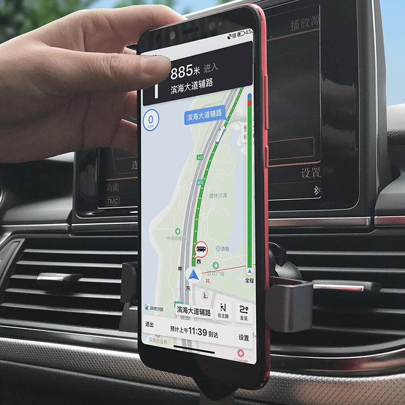 Автомобильный держатель для мобильного телефона Xiaomi, вращающийся на 360 градусов, держатель для телефона, универсальная подставка для смартфона 4,7-6,0 дюймов, навигационные стенты