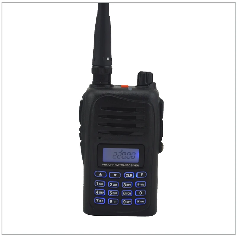 136-260MHz 7W 199CH FM Portable walkie talkie Two-way Radio Transceiver 3022 Color Black