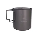 Набор посуды для пикника TOAKS, сверхлегкая титановая чашка POT-650-L, 650 мл