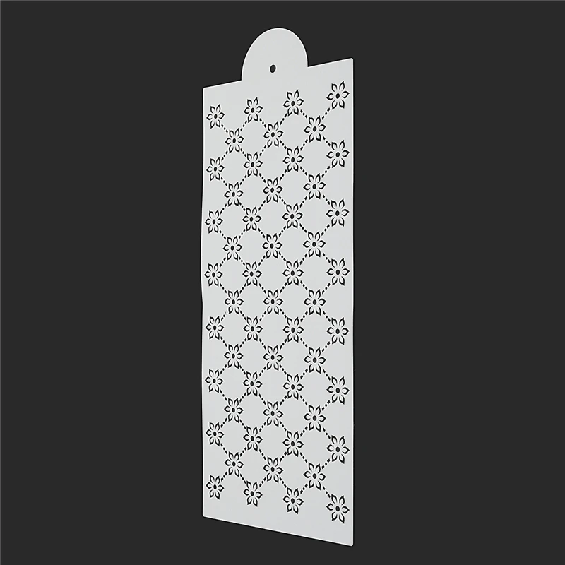 Aomily DIY 4 шт./компл. набор кружевных трафаретов для торта украшения инструмент