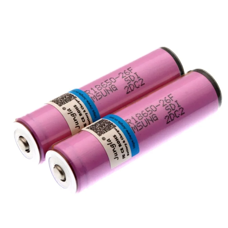 Защищены 18650 аккумулятор для samsung 18650 2600 mah батарея ICR18650 26F M ионно-литиевая аккумуляторная с PCB