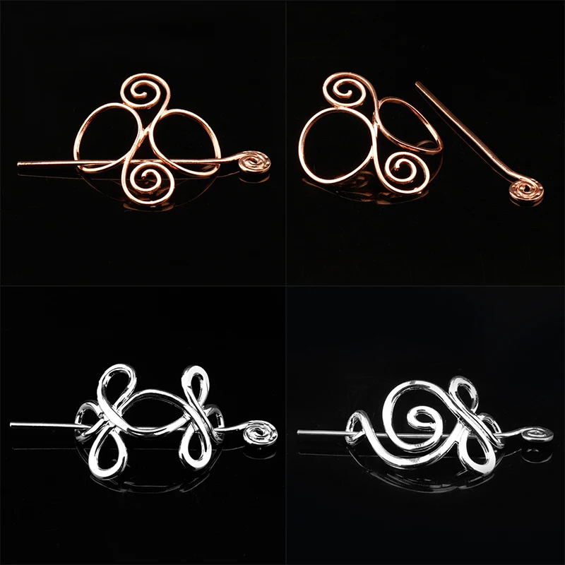 

Minimalist Jewelry Celtics Knots Crown Hairpins Vintage Viking Runes Women Girl Hairpin Hair Clips Stick Slide Accessories