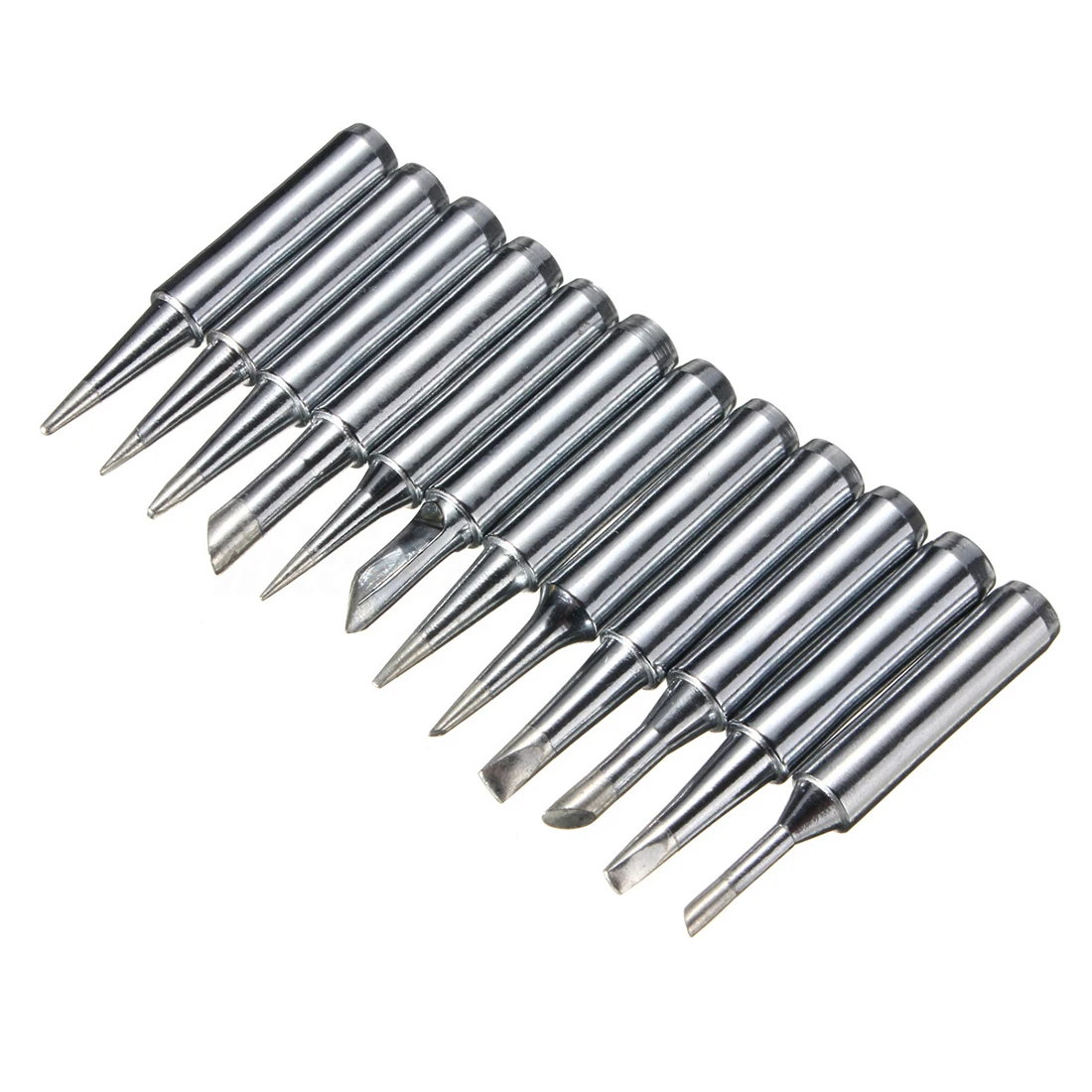 

12Pc Solder Screwdriver Soldering Iron Tip for Hakko Station 900M-T Rework Tools