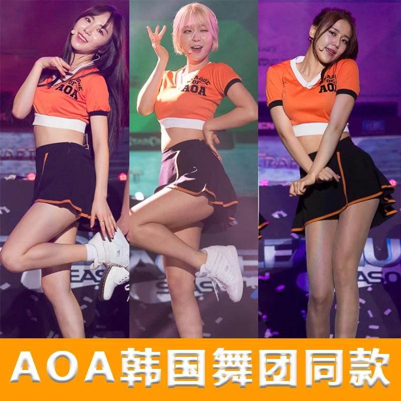 Новые танцевальные костюмы AOA bar ds для танцев чарлидеров сценические женщин|costume