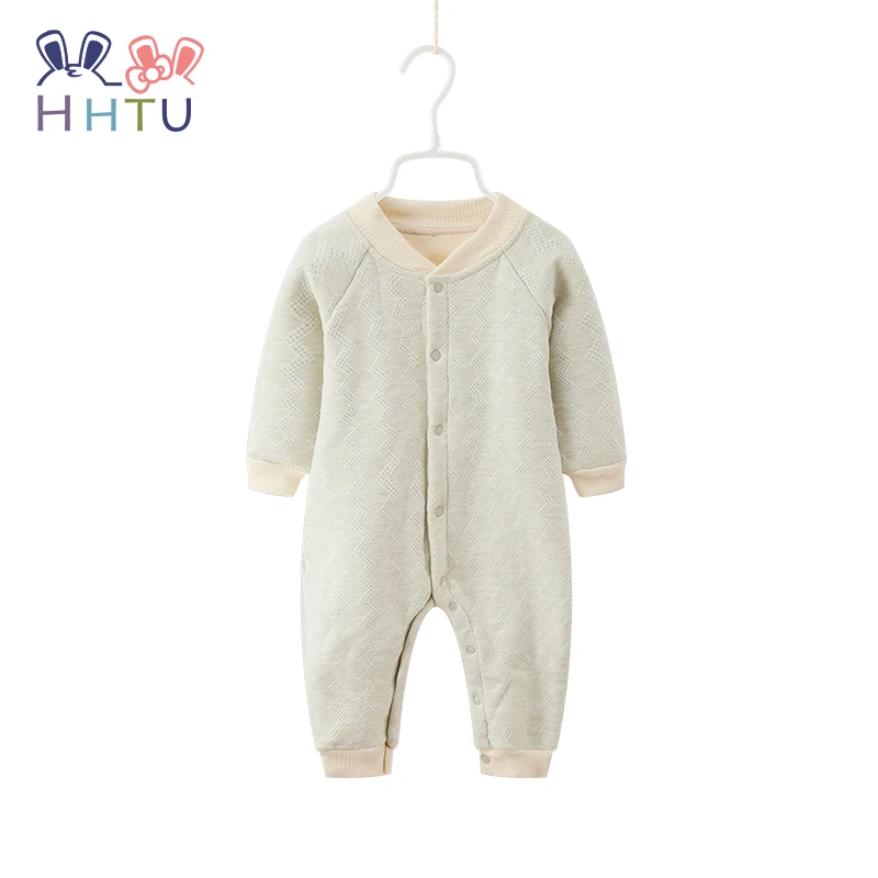 Color 4 HHTU/Детские комбинезоны; флисовая куртка; утепленные комбинезоны; сезон зима-весна; одежда для маленьких мальчиков и девочек; пижамы для новорожденных - Цвет: Color 4