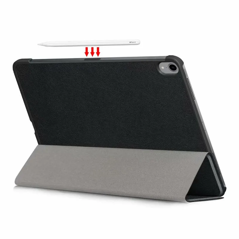 Ultra Thin Megnetic Funda For iPad Pro 11 2018 Table Stand Smart Folio Cover for Apple PU Leather Case | Компьютеры и офис