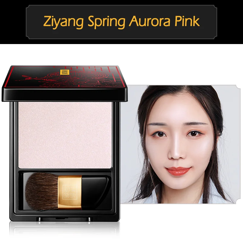 Purple Shiny Spring MEIKING Цветная глазурь изюминка порошок стереоскопический консилер основа макияж водонепроницаемый контроль масла осветление естественным образом 2 цвета - Цвет: Purple Shiny Spring