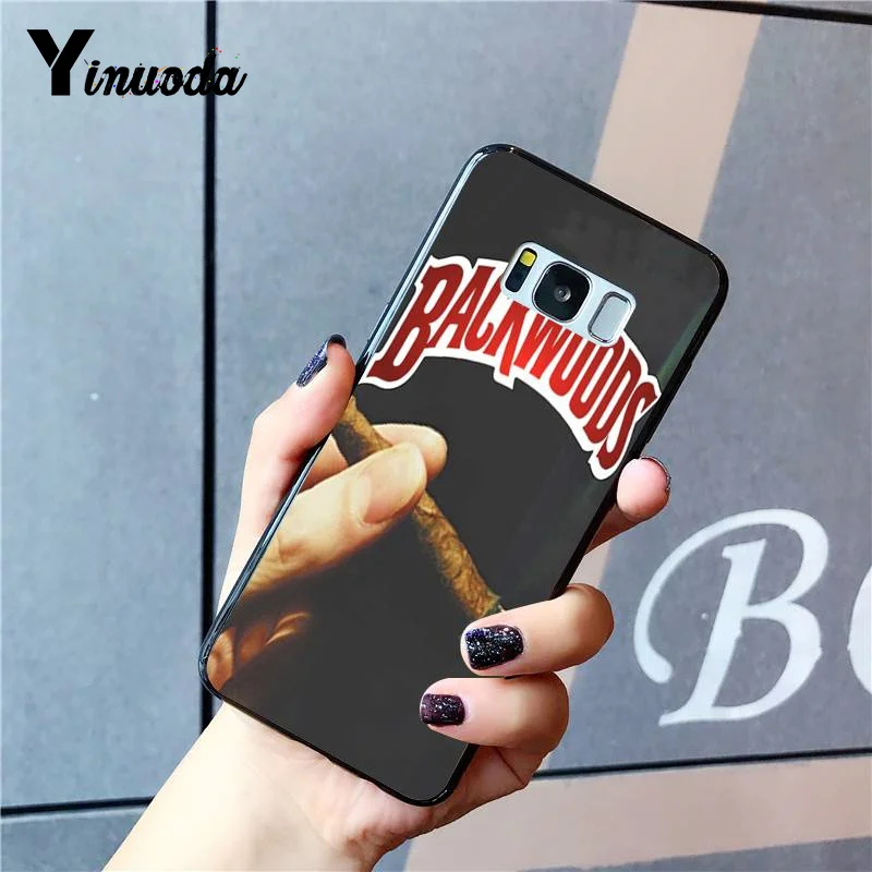 Цветной чехол для телефона Yinuoda rick and morty backwoods Honey Berry Cigars Samsung Galaxy S8 S7 edge S6 plus S10 S9plus |