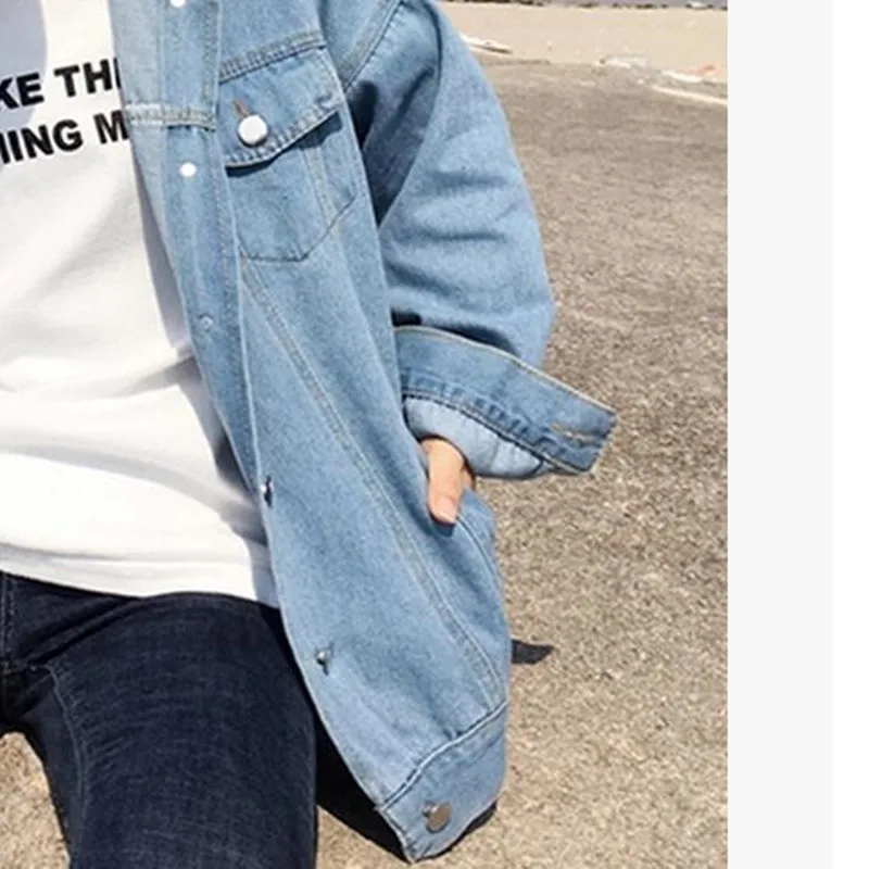 2017 Для женщин одноцветное Пальто для будущих мам осень весна джинсовая куртка