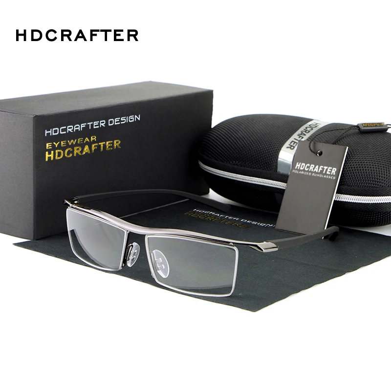 HDCRAFTER titanium eyewear tr90 близорукость очки кадр мужчины для чтения комфортное