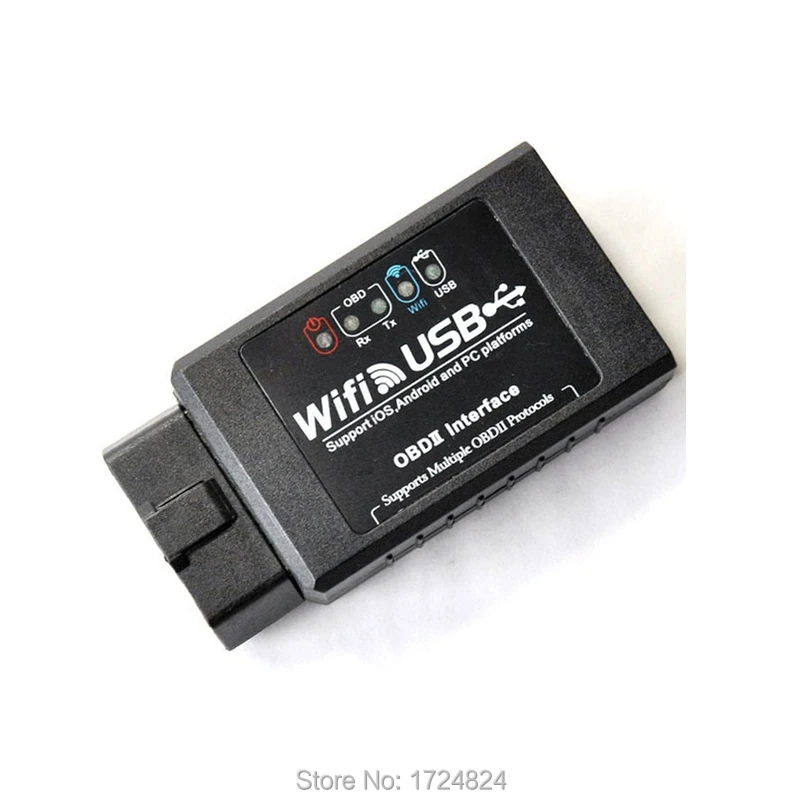 Диагностический авто сканер ELM327 WIFI USB WIFI327 ELM 327 OBD2|elm327 wifi|elm obd2elm327 wifi usb |