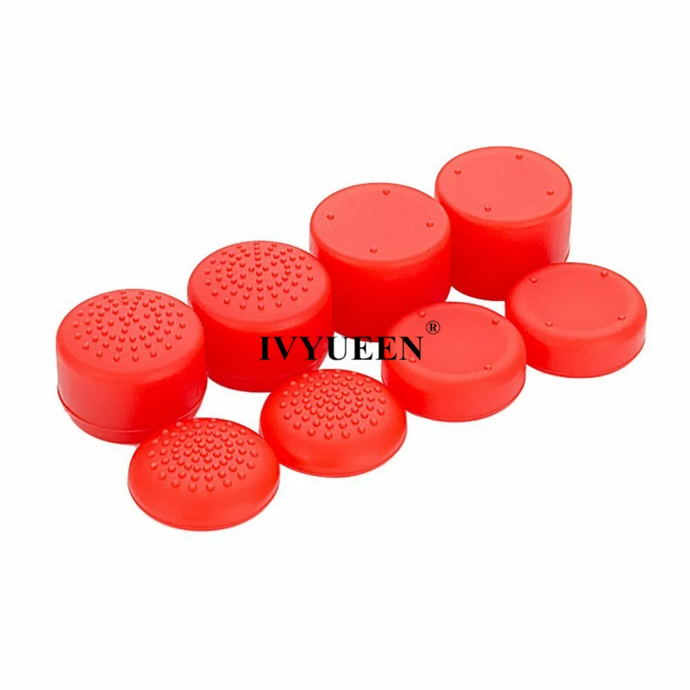 8 Red Cap IVYUEEN Противоскользящий силиконовый чехол для sony Dualshock 4 PS4 Pro тонкий контроллер камуфляжный чехол и ручка для Play Station 4 - Цвет: 8 Red Cap