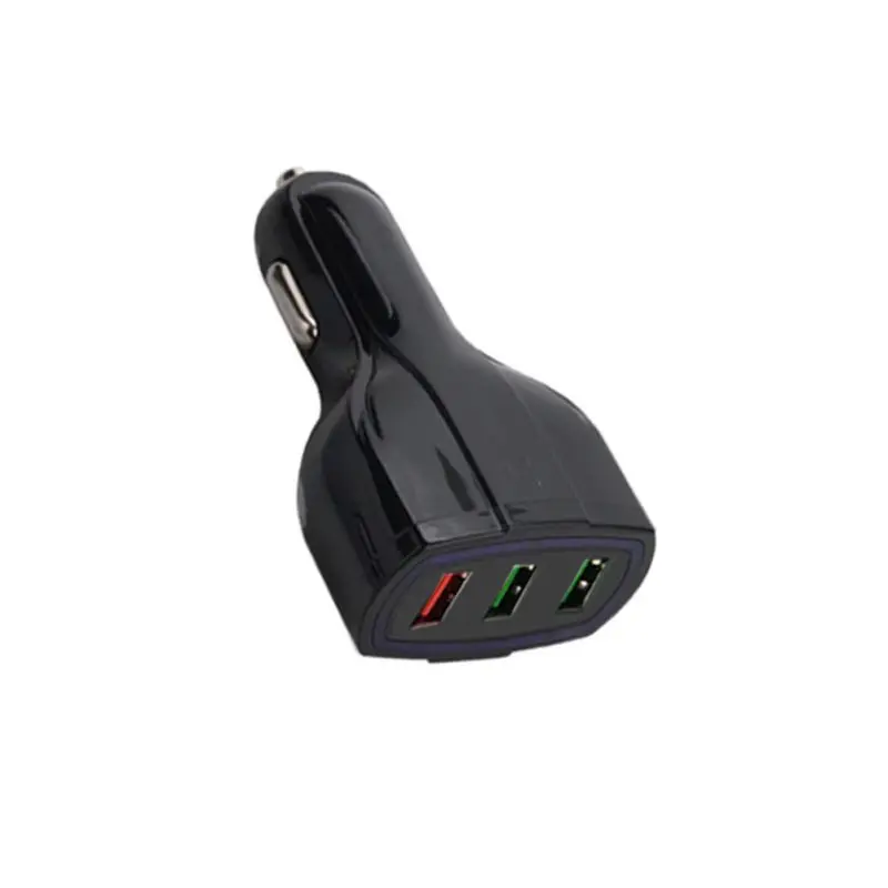 Аксессуары для мотоциклов QC3.0 Быстрый 3 порта USB Автомобильное зарядное