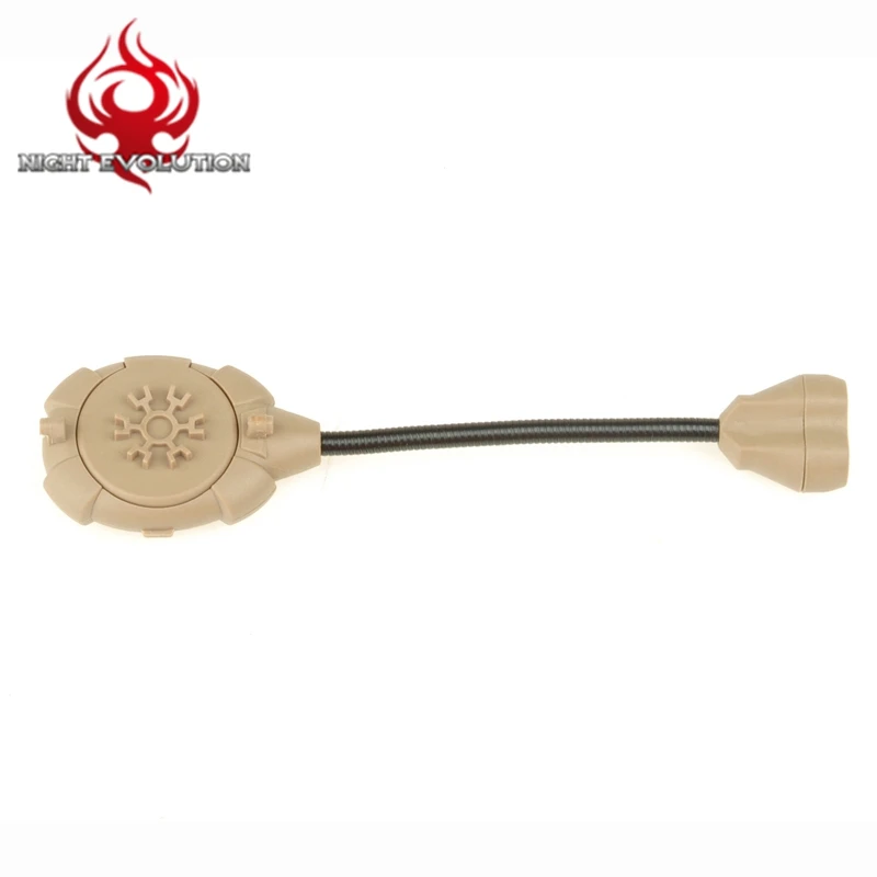 Ночь Эволюция Airsoft Princeton Tec Mpls2 Тактический шлем свет ИК Лазерная красный зеленый светодиодный светодиод Softair фонарик NE05009