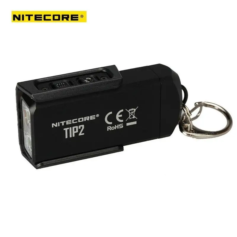Новинка светодиодная лампа NITECORE TIP2 CREE XP-G3 S3 720 люмен USB-перезаряжаемый брелок