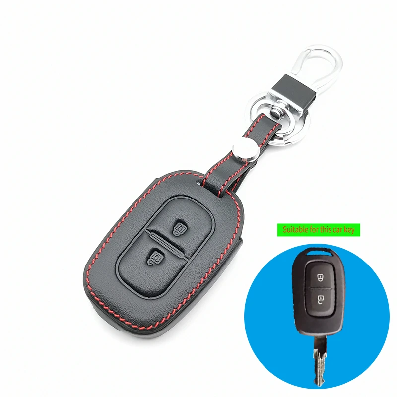 Кожаный чехол для ключей автомобиля держатель на сумку Renault Scenic Master Megane Duster Logan Clio