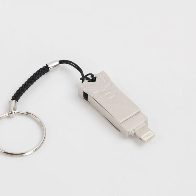 Металлический USB флеш накопитель портативная карта памяти подарок u диск OTG для
