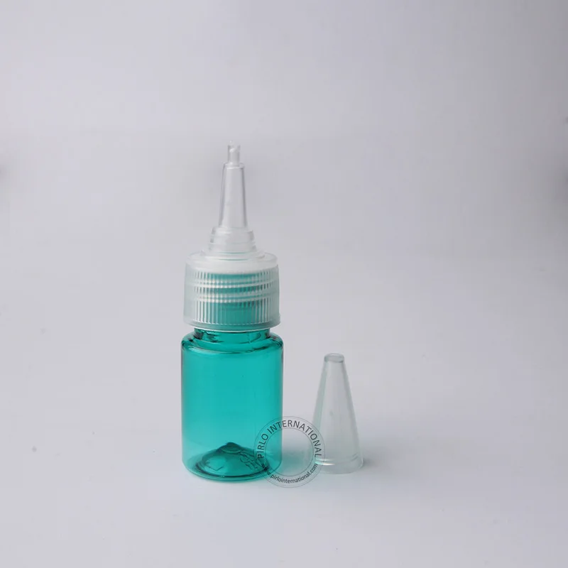 DIY важно 50 шт. x 5 мл/5cc + Пластик лосьон бутылки пустые мини флакон Зеленые ПЭТ Jar