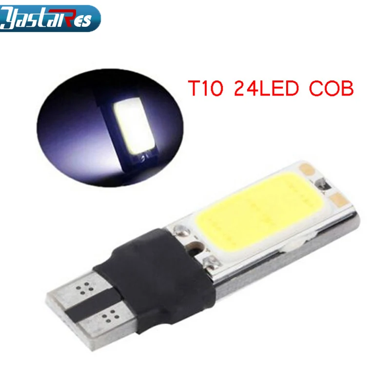1x светодиод высокой мощности t10 w5w cob для автомобиля 5w5 12v t 10 bule белый автомобильный