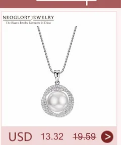 Neoglory пресноводные жемчужные капли воды стали иглы Висячие серьги для женщин Подарки модные ювелирные изделия бренд