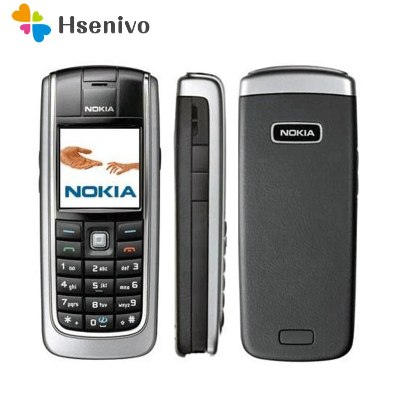 Nokia 6020 Восстановленный Оригинальный разблокированный телефон камера GSM 900 1800 Dualband