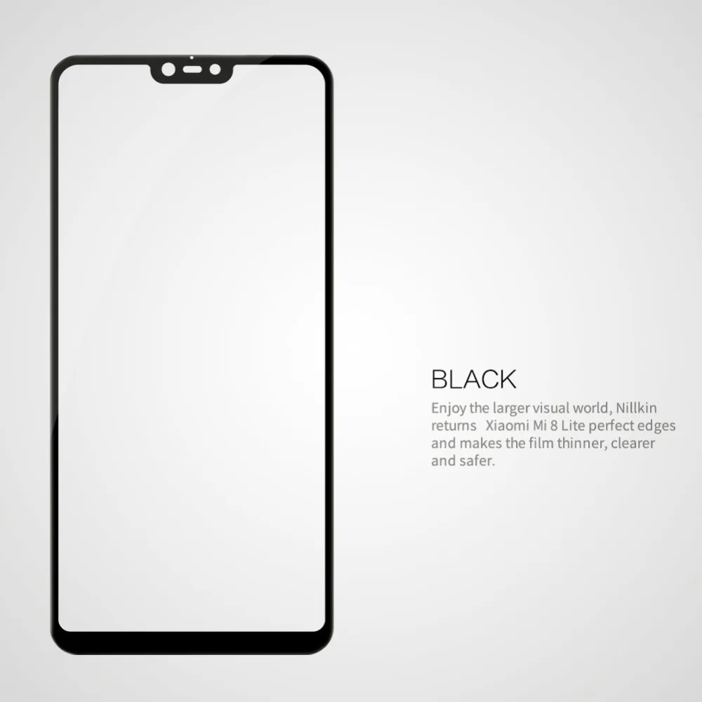Xiaomi mi 8 Lite стекло Nillkin CP+ Полное покрытие Xiaomi mi 8 Lite Закаленное стекло протектор экрана для Xiao mi 8 Lite Nilkin HD Стекло
